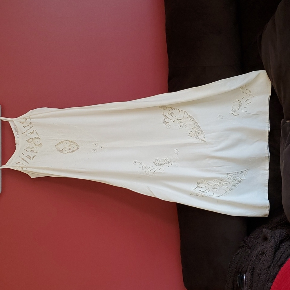 Beaded cutout dress